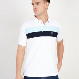Uttam Men Colourblocked Pockets T-shirt-image-24