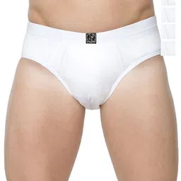 inner element Men Pack Of 5 Cotton Mid-Rise Basic Briefs WHT_Brief_Pk5_XS-picture-10