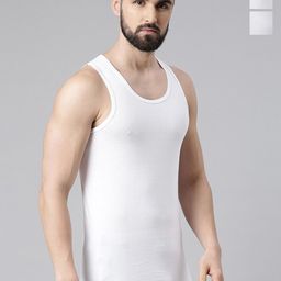 CAVENDERS Pack Of 3 Pure Cotton Scoop Neck Gym Vests C49=-SWIFT----==3- ---85-image-26