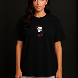 Anikmart Women Printed Pure Cotton T-shirt-picture-0