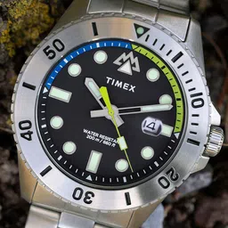 Timex Men Dial & Stainless Steel Bracelet Style Straps Analogue Watch TW2W41900X6-38