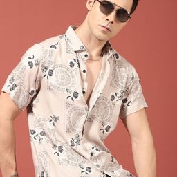 THE BEETEL HOUSE Men Floral Printed Relaxed Regular Fit Casual Shirt-image-65