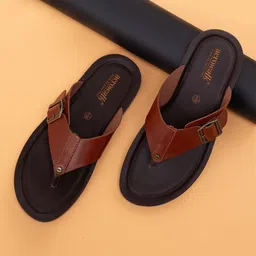Aerowalk Men Slippers Round Toe Comfort Sandals-image-37