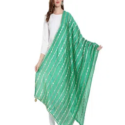 Karthav Fashion Greometric Gotta Patti Dupatta-picture-10