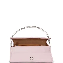 Fastrack Textured PU Structured Sling Bag with Quilted image 2