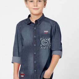 FABFARM Boys Classic Casual Shirt-48