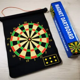 Magnetic Dart Board Set with 4 Magnetic Darts 30 cm Dart Board-picture-18