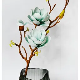 Blooming Floret Blue 1 Pieces Magnolia Artificial Flower-image-82