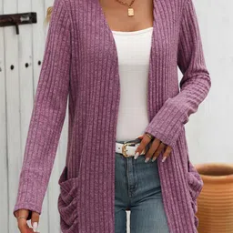 StyleCast x Revolte Women Striped Longline Sweater Vest-image-75