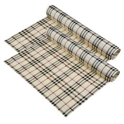 Kuber Industries Cream-Coloured & Black 2 Pieces Regular Shelf Liner Organisers-11