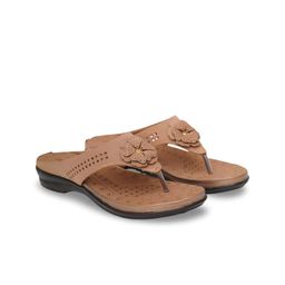 Anngiri Women T-Strap Flatswith Laser Cuts-image-31