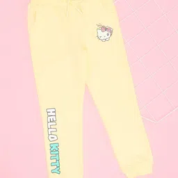 Pantaloons Junior Girls Printed Pure Cotton Mid Rise Joggers-image-61