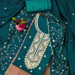 SAINOOR Embroidered Unstitched Dress Material-image-103