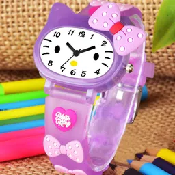 Shocknshop Girls Printed Dial & Straps Analogue Watch 339 Kitty-43