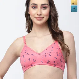 Docare Pack Of 3 Floral Printed Full Coverage Underwired Everyday Bra-13