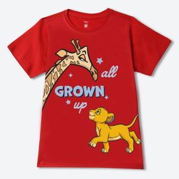 YK Disney Boys Graphic Printed Round Neck Cotton T-Shirt-picture-35