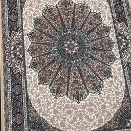 DREAM WEAVERZ White & Brown Printed Anti-Skid Long-Life Rectangular Floor Rug-15
