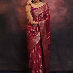 BerMondsey Woven Design Banarasi Saree-image-55