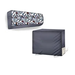 The Furnishing Tree Split AC Cover Set of Indoor and Outdoor Unit Used for 1.5 Ton Lloyd GLS18B3YWB-image-95