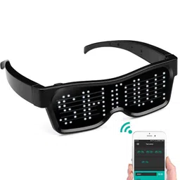 AUGEN Unisex UV Protected Rechargeable Bluetoth Connected Square Sunglasses with-image-45