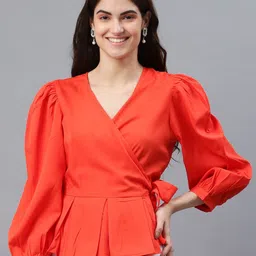 all about you Puff Sleeve Top-image-17