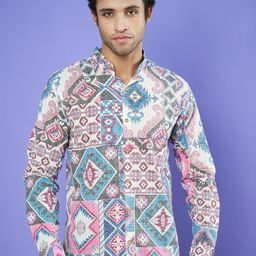 COTLAND FASHION Men Premium Opaque Printed Casual Shirt-image-79