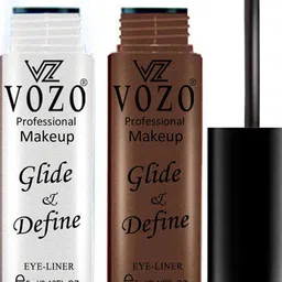 VOZO Set Of 2 Glide & Define Infusion Essential Liquid Eyeliner - 5 ml Each- Shade- 01- 06 image 2