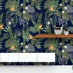 ArtzFolio Printed UV-Resistant Anti-Bacterial Tropical Jungle Peel & Stick Wallpaper-image-55