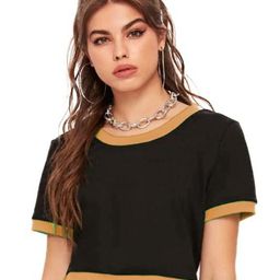 BASE 41 Women Round Neck Crop T-shirt-image-15
