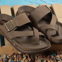 Metro Men Leather Comfort Sandals-picture-40