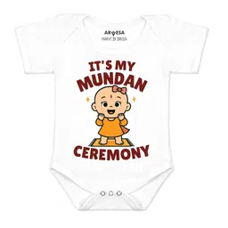 arvesa Its Mundan Ceremony Printed Romper-picture-0
