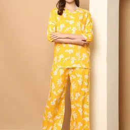 Purple State Women Printed Night suit-picture-45