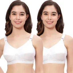 Pack of 2 Women Full Coverage Non Padded Bra-image-31