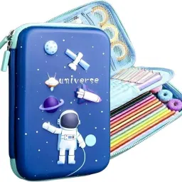 ROBOT UNIVERS Art Polyester Pencil Box-17
