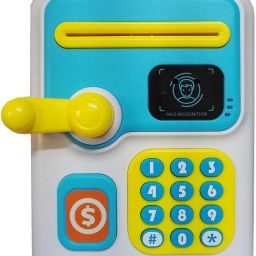 Electronic Coin Bank Mini Safe, Password, Fingerprint, Saving Bank for Kids Coin Bank-picture-12