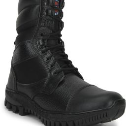 FREEDOM SOLDIER-01 High Ankle Defence Shoes With PU Sole Comfortable Lacing Boots For Men-image-55