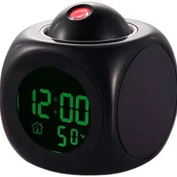 Digital Black Clock-1