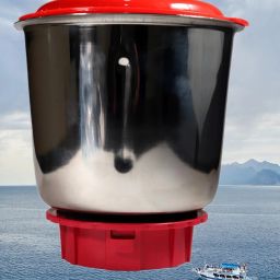 MEDIUM MIXER GRINDER JAR Whiteline Mixer : Stunner, Turbo DLX Models (2 Locks) Mixer Juicer Jar-picture-24