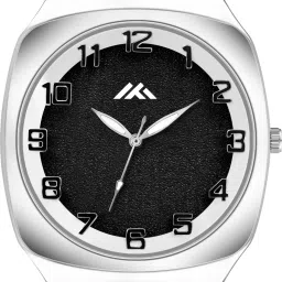 Numerical Black Dial with Classic Square Case Design Adjustable Steel Chain Analog Watch - For Men WH-412-7