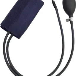 Microtone BP Blue Cuff with Black Bladder and Bulb Bp Monitor Cuff-image-2