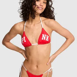 Victoria's Secret Halter Neck Triangle String Bikini Swim Top-picture-21