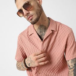 VASTRADO Men Classic Opaque Striped Casual Shirt-image-77
