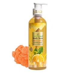 Earthgenix Body Wash Orange Peel With Holy Basil With Free Loofah- 300 ml-55