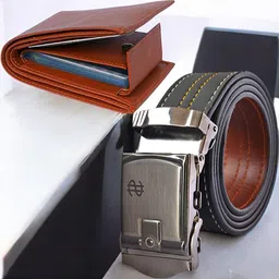 Provogue Men Wallet and Belt Accessory Gift Set-image-58