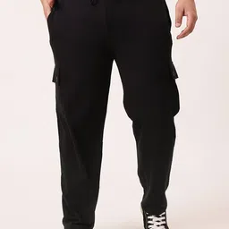 UNSTD Men Easy Wash Cargos Trousers-image-68