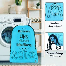Kuber Industries Blue & Grey 3 Pieces Printed Regular Multi-Utility Organisers image 3