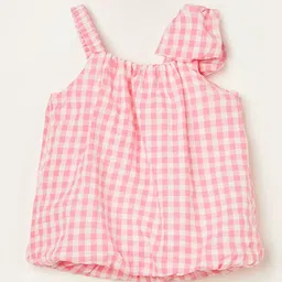 Fame Forever by Lifestyle Checked Cotton Top-picture-20