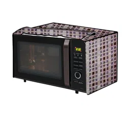 The Furnishing Tree PVC Waterproof Microwave Oven Cover Compatible for 17 L Solo 17PM-MEC2B Mosaic-picture-51