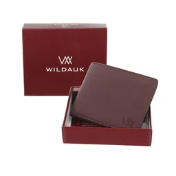 WILDAUK Men Textured PU Two Fold Wallet-54