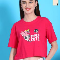 Dreambe Women Typography 2 Wonder Woman Printed Fusion Applique T-shirt-picture-18